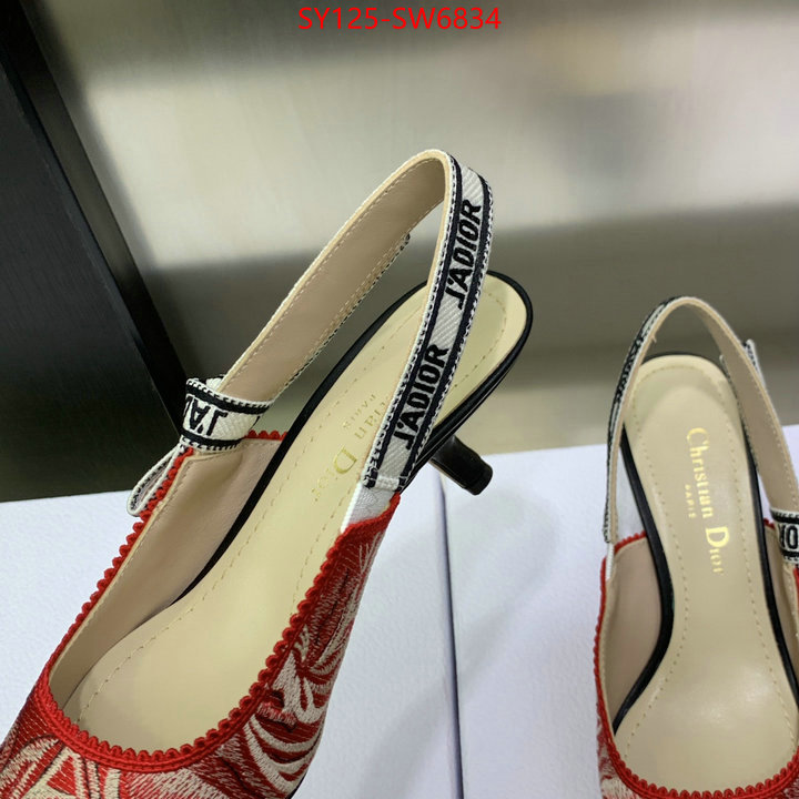 Women Shoes-Dior,replcia cheap from china , ID: SW6834,$: 125USD