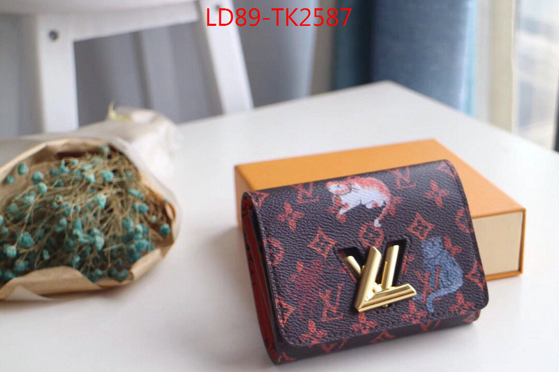 LV Bags(TOP)-Wallet,ID: TK2587,$:89USD