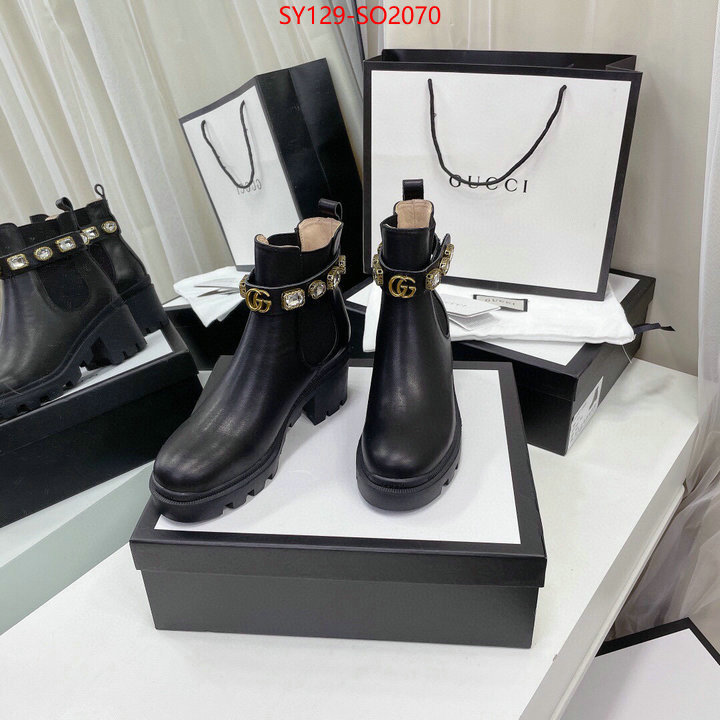 Women Shoes-Gucci,cheap high quality replica , ID: SO2070,$: 129USD