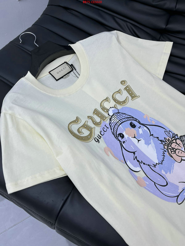 Clothing-Gucci,where quality designer replica , ID: CE5020,$: 75USD