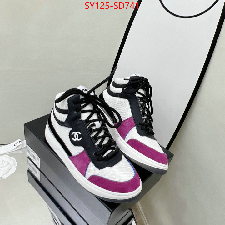 Women Shoes-Chanel,shop cheap high quality 1:1 replica , ID: SD741,$: 125USD