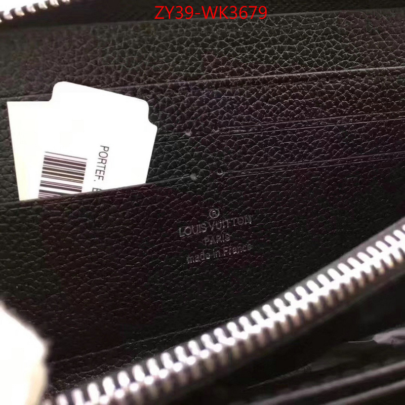 LV Bags(4A)-Wallet,ID: WK3679,$:39USD