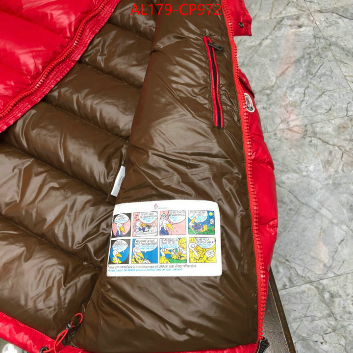 Down jacket Men-Moncler,mirror copy luxury , ID: CP972,$:179USD