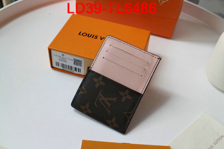 LV Bags(TOP)-Wallet,ID:TL6486,$: 39USD