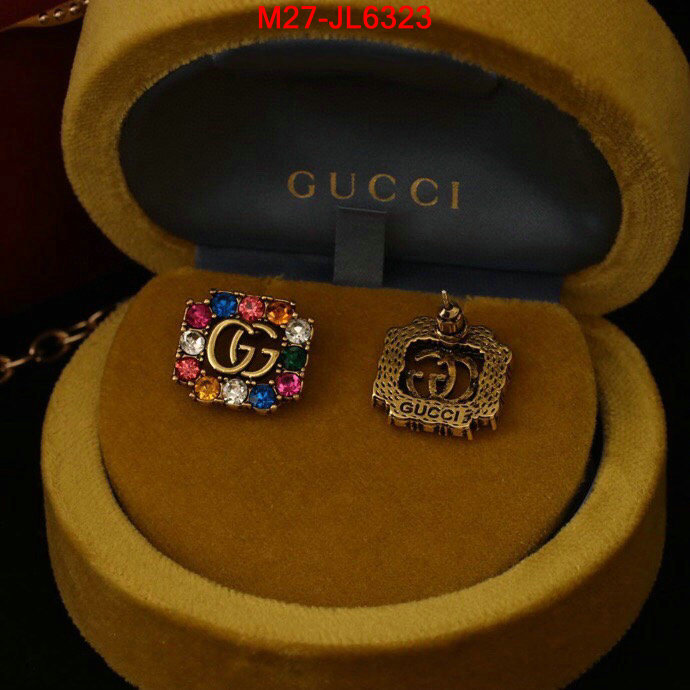 Jewelry-Gucci, ID: JL6323 ,for sale cheap now,$: 27USD