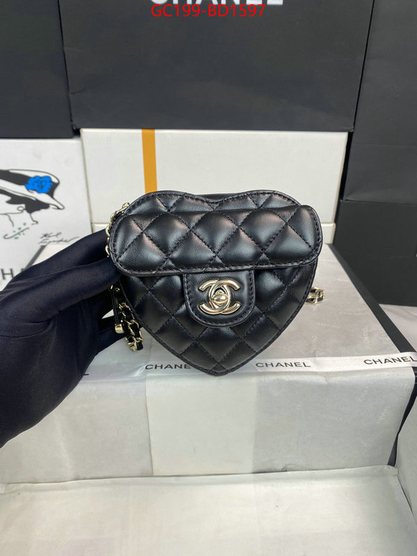 Chanel Bags(TOP)-Diagonal-,ID: BD1597,$: 199USD