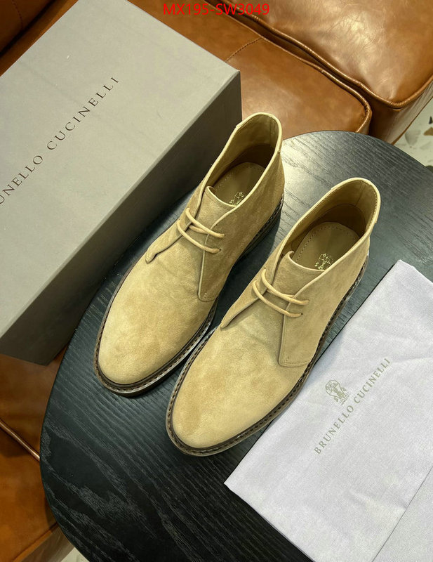 Men Shoes-Brunello Cucinelli,luxury cheap replica , ID: SW3049,$: 195USD