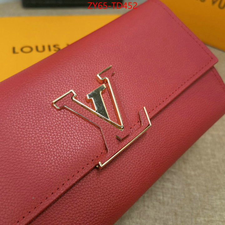 LV Bags(4A)-Wallet,ID: TD452,$: 65USD