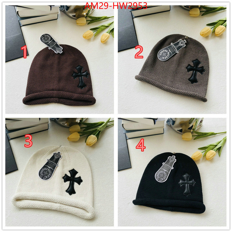 Cap (Hat)-Chrome Hearts,what is aaaaa quality , ID: HW2953,$: 29USD