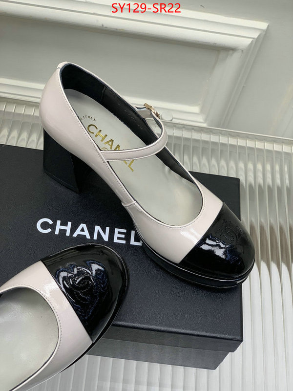 Women Shoes-Chanel,mirror copy luxury , ID: SR22,$: 129USD