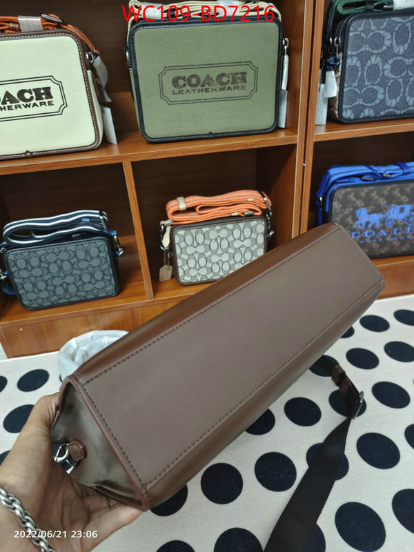 Coach Bags(4A)-Handbag-,china sale ,ID: BD7216,$: 109USD