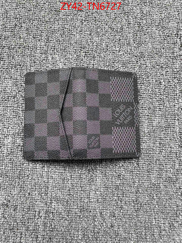 LV Bags(4A)-Wallet,ID: TN6727,$: 42USD