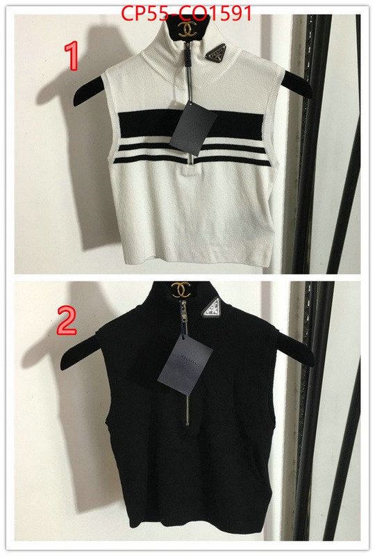 Clothing-Prada,wholesale imitation designer replicas , ID: CO1591,$: 55USD