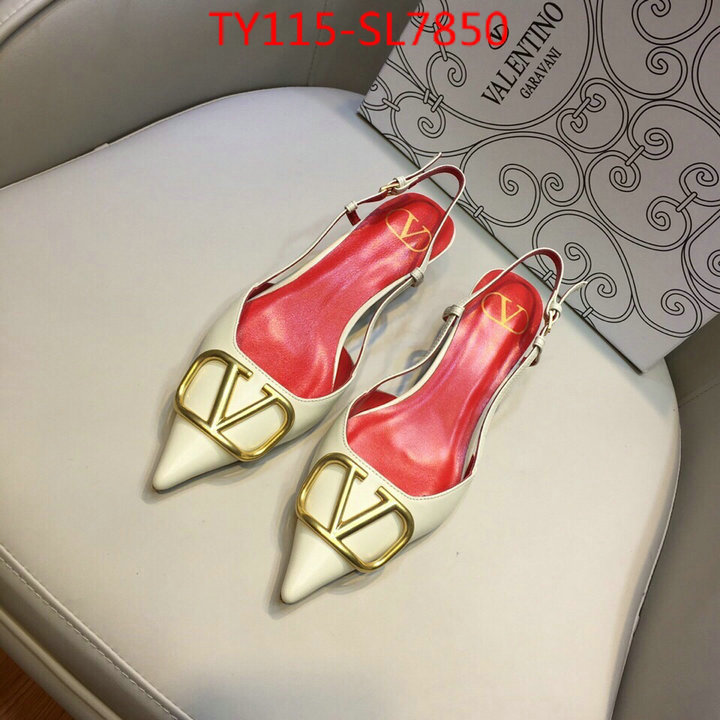 Women Shoes-Valentino,brand designer replica , ID: SL7850,$: 115USD