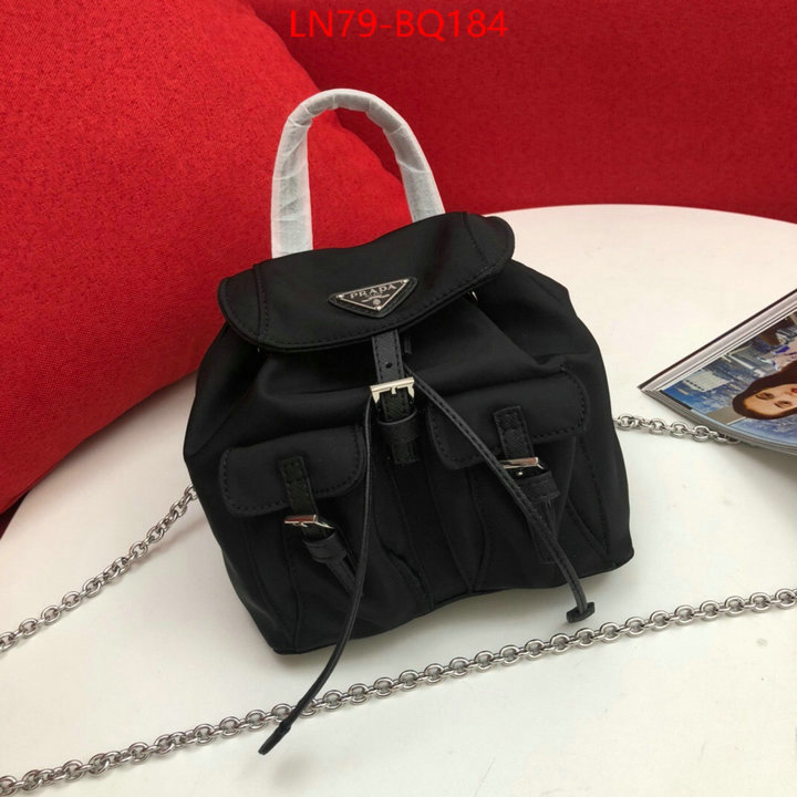 Prada Bags(4A)-Backpack-,what 1:1 replica ,ID: BQ184,$: 119USD