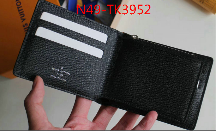 LV Bags(TOP)-Wallet,ID: TK3952,$:49USD