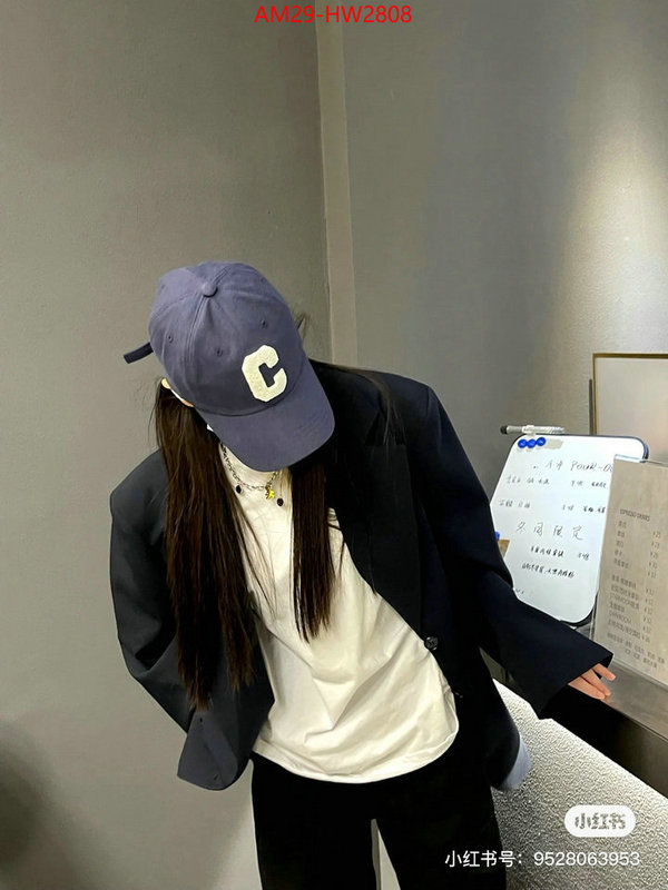 Cap (Hat)-Celine,top sale , ID: HW2808,$: 29USD