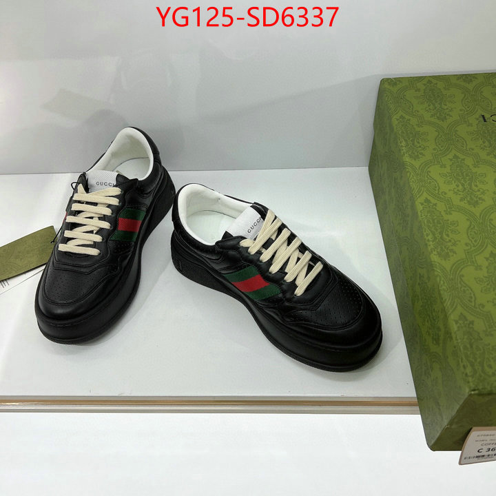 Women Shoes-Gucci,highest quality replica , ID: SD6337,$: 125USD