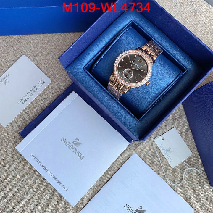 Watch(4A)-Swarovski,the highest quality fake ,ID: WL4734,$: 109USD