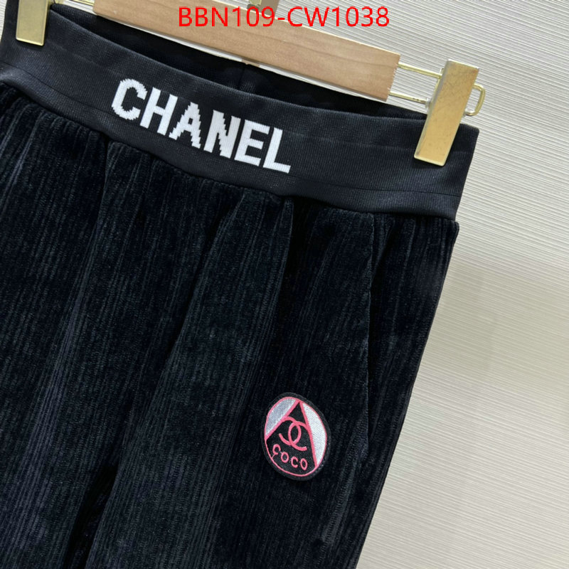 Clothing-Chanel,buy 2023 replica , ID: CW1038,$: 109USD