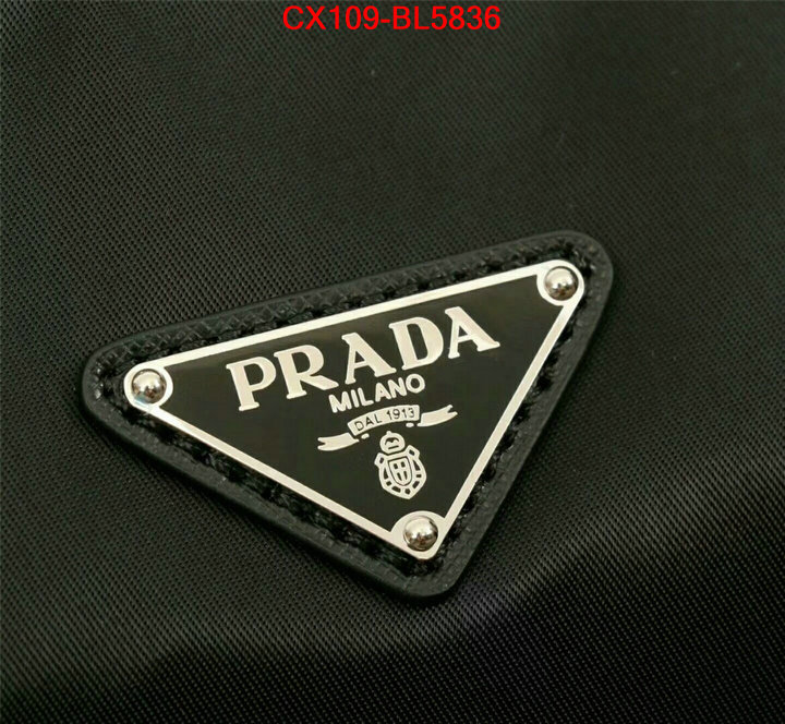 Prada Bags(4A)-Handbag-,how can i find replica ,ID: BL5836,$: 109USD