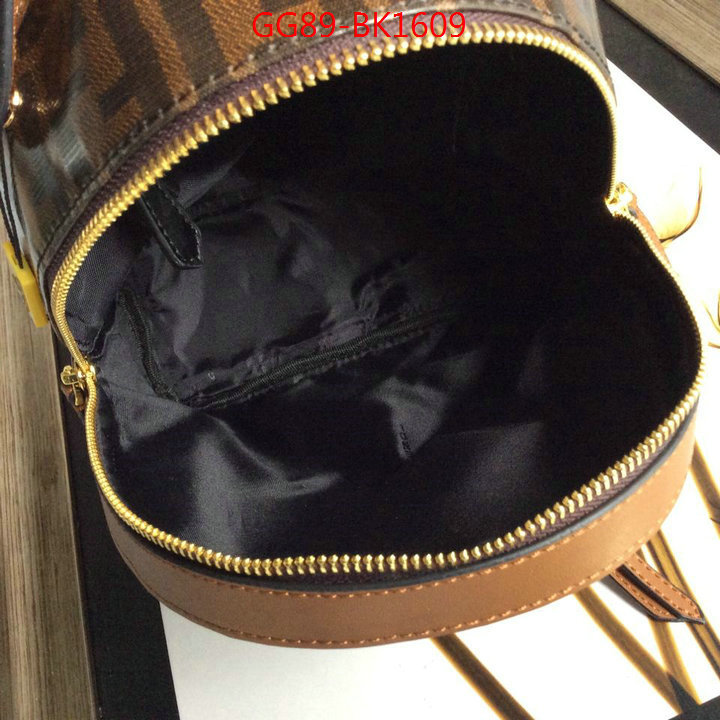 Fendi Bags(4A)-Backpack-,high quality designer replica ,ID: BK1609,$:89USD