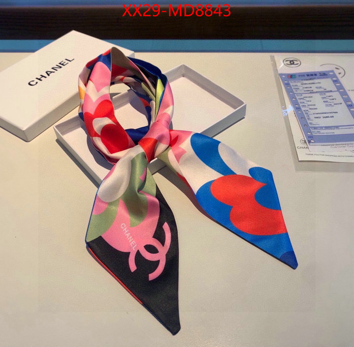 Scarf-Chanel,what is a counter quality , ID: MD8843,$: 29USD