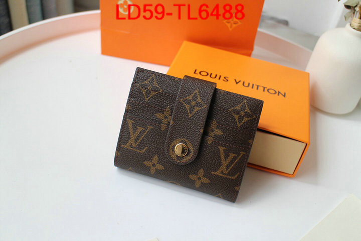 LV Bags(TOP)-Wallet,ID:TL6488,$: 59USD