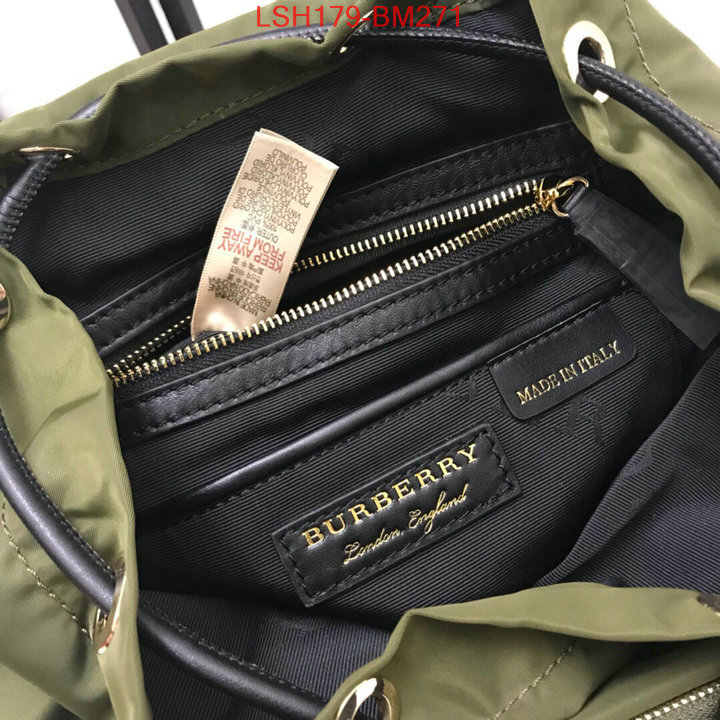 Burberry Bags(TOP)-Backpack-,buy top high quality replica ,ID: BM271,$:179USD