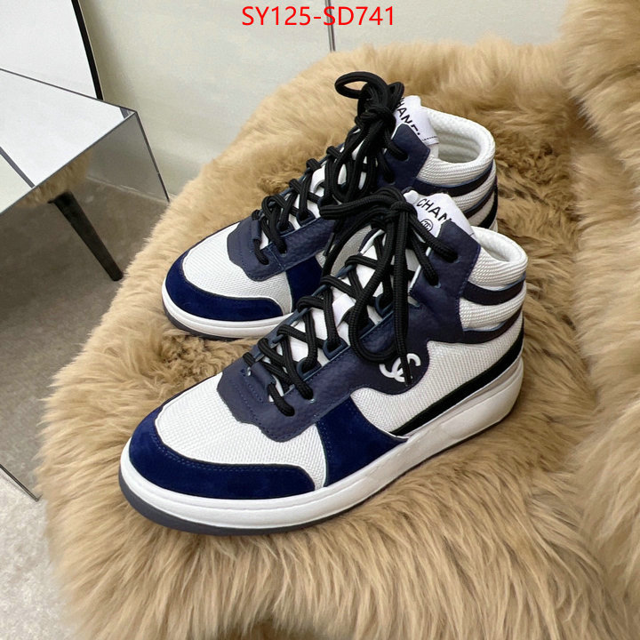 Women Shoes-Chanel,shop cheap high quality 1:1 replica , ID: SD741,$: 125USD