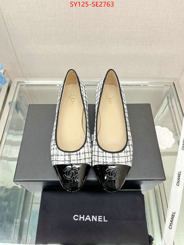 Women Shoes-Chanel,best luxury replica , ID: SE2763,$: 125USD