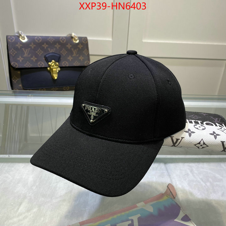 Cap (Hat)-Prada,best site for replica , ID: HN6403,$: 39USD