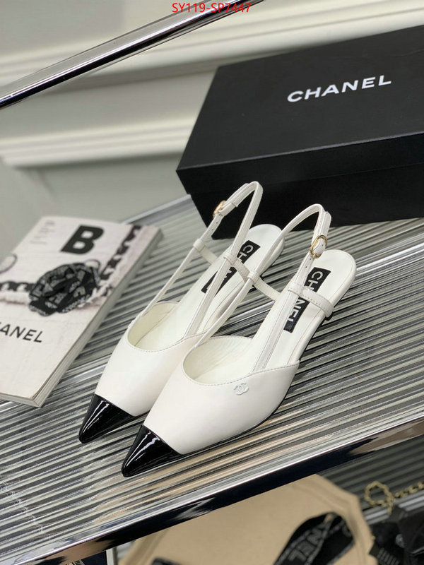 Women Shoes-Chanel,fake designer , ID: SP7447,$: 119USD