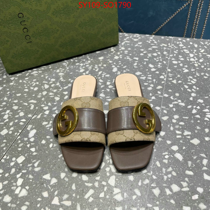 Women Shoes-Gucci,best quality fake , ID: SO1790,$: 109USD