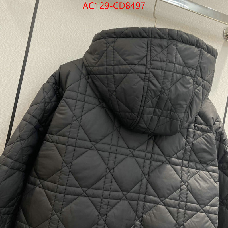 Down jacket Women-Dior,cheap , ID: CD8497,$: 129USD