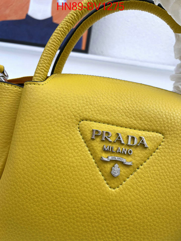 Prada Bags(4A)-Handbag-,fake aaaaa ,ID: BV1275,$: 89USD