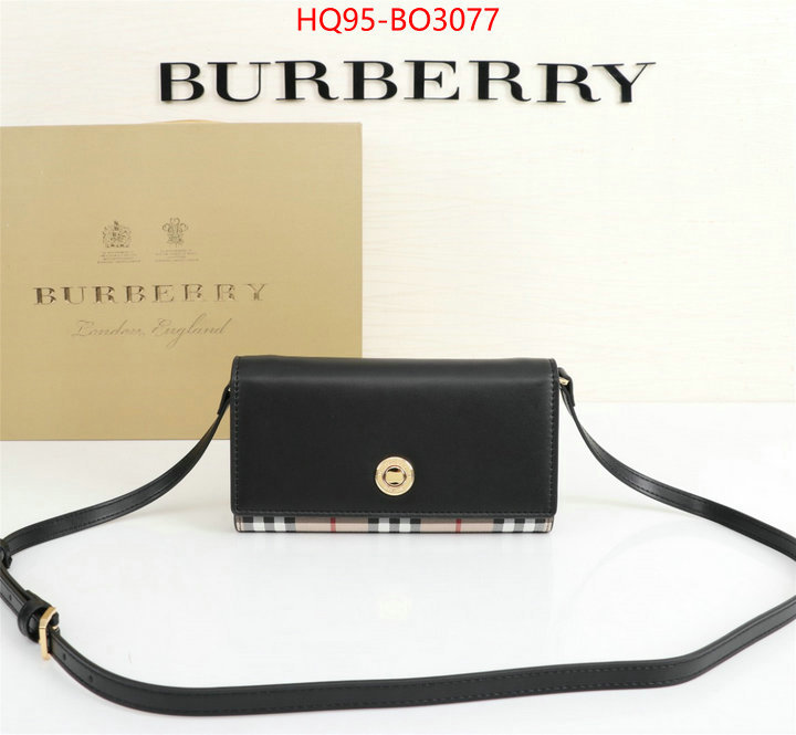 Burberry Bags(4A)-Diagonal,fashion designer ,ID: BO3077,$: 95USD