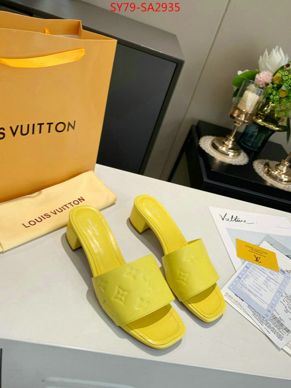 Women Shoes-LV,2023 aaaaa replica customize , ID:SA2935,$: 79USD