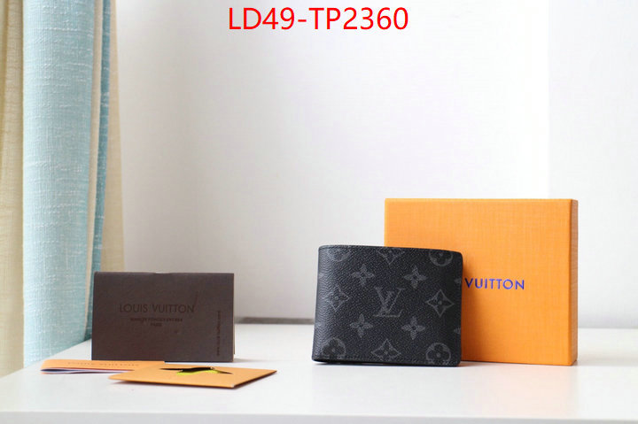 LV Bags(TOP)-Wallet,ID: TP2360,$: 49USD