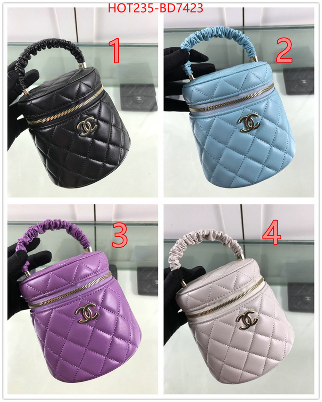 Chanel Bags(TOP)-Diagonal-,ID: BD7423,$: 235USD