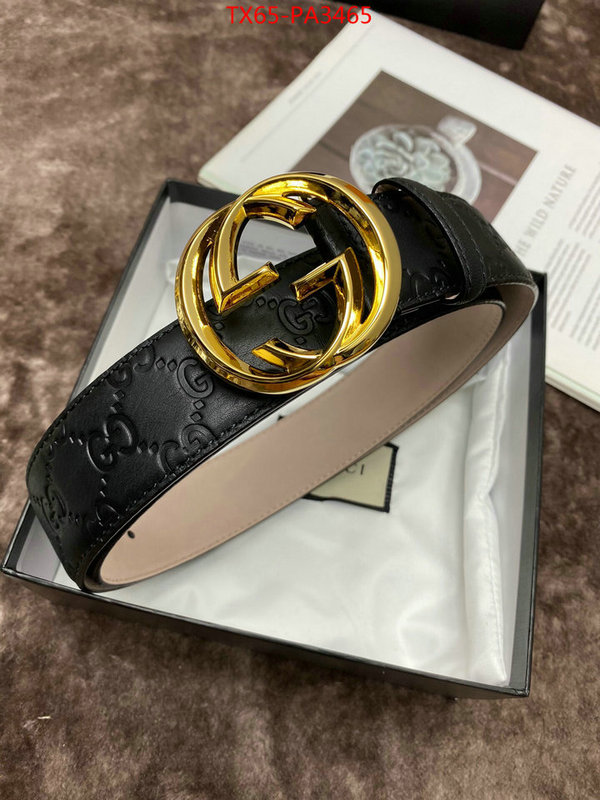 Belts-Gucci,what's the best place to buy replica , ID: PA3465,$: 65USD