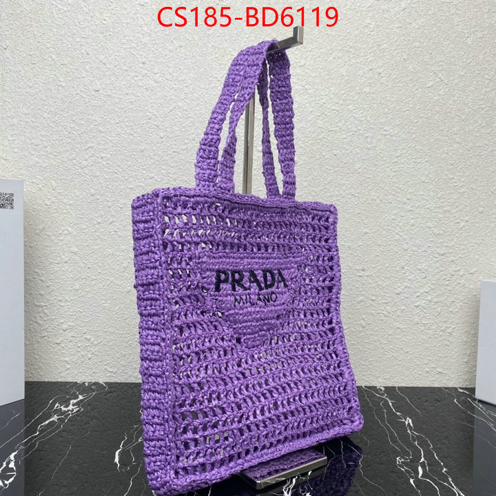 Prada Bags(TOP)-Handbag-,ID: BD6119,$: 185USD
