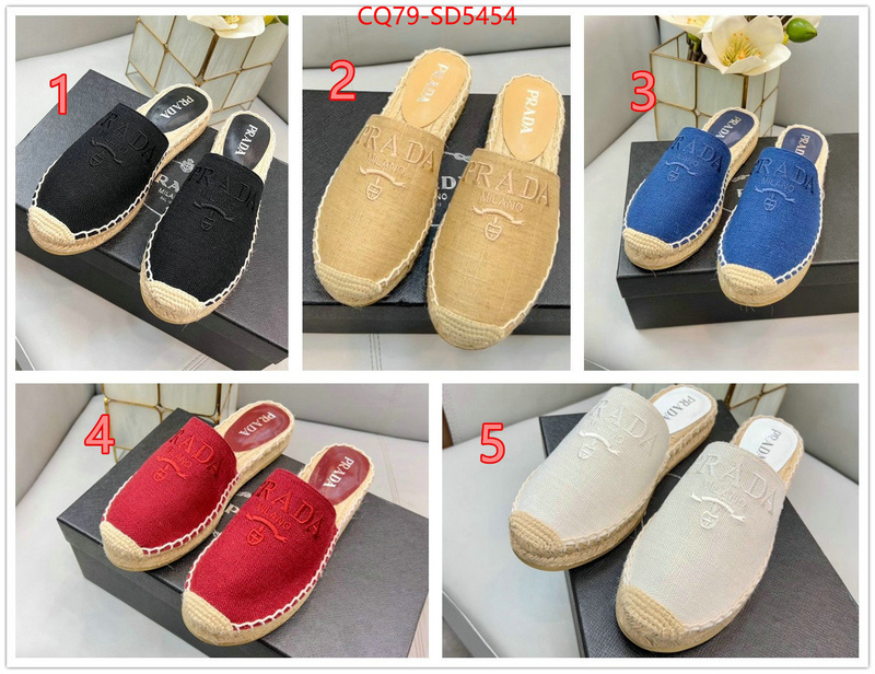 Women Shoes-Prada,first copy , ID: SD5454,$: 79USD