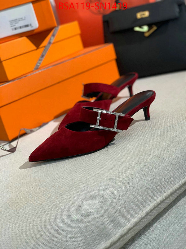 Women Shoes-Hermes,sell high quality , ID: SN1419,$: 119USD