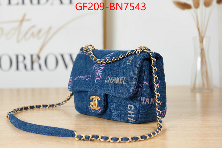 Chanel Bags(TOP)-Diagonal-,ID: BN7543,$: 209USD