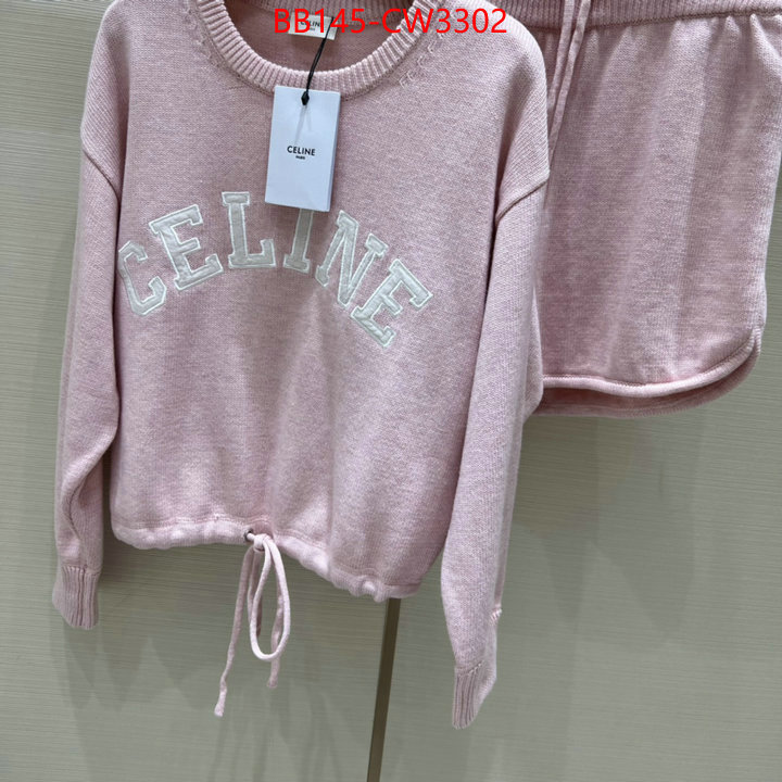 Clothing-Celine,shop designer , ID: CW3302,$: 145USD