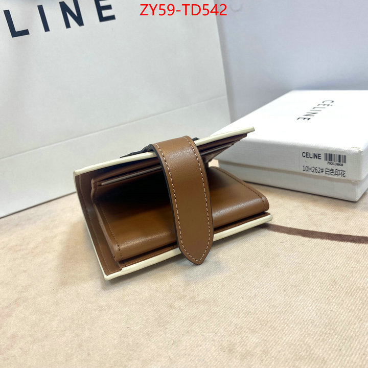 CELINE Bags(4A)-Wallet,high quality designer replica ,ID: TD542,$: 59USD