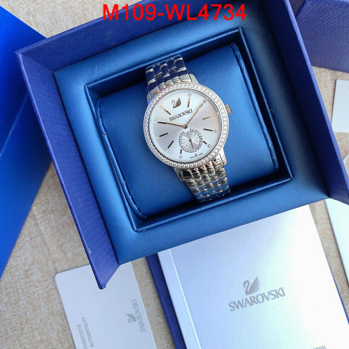 Watch(4A)-Swarovski,the highest quality fake ,ID: WL4734,$: 109USD