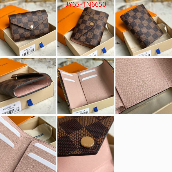 LV Bags(TOP)-Wallet,ID: TN6650,$: 65USD