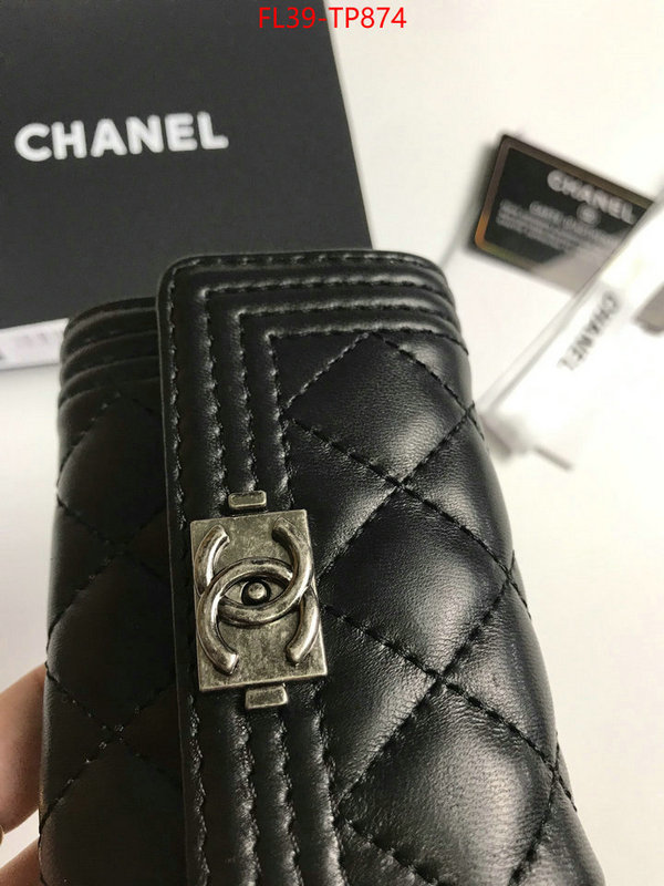 Chanel Bags(4A)-Wallet-,ID: TP874,$: 39USD